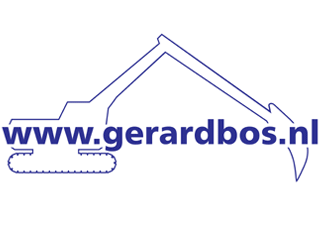 Logo Gerard Bos Machineverhuur B.V. Ammerstol