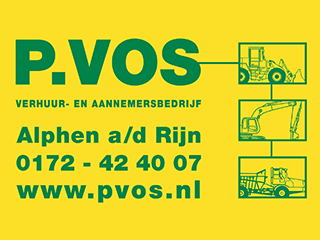 Logo P. Vos B.V. Alphen aan den Rijn