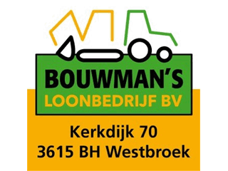 Logo Bouwman's Loonbedrijf B.V. Westbroek