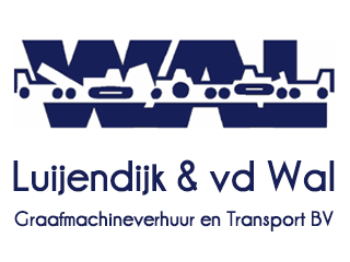 Logo Luijendijk & Van der Wal Graafmachineverhuur- en Transportbedrijf B.V. Zuidland