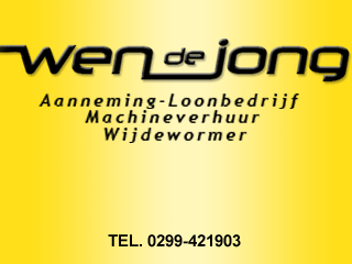 Logo Loonbedrijf Wen de Jong B.V. Wijdewormer