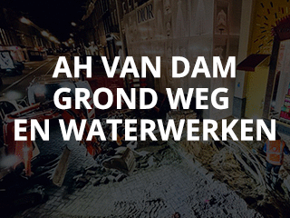 Logo AH van Dam Grond Weg en Waterwerken Westbeemster