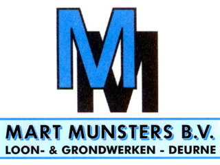 Logo Mart Munsters Loon- & Grondverzetbedrijf B.V. Deurne