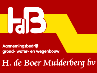 Logo H. de Boer Muiderberg B.V. 's-Graveland