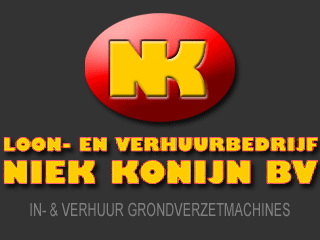 Logo Niek Konijn B.V. Loon- en Verhuurbedrijf Wijdewormer