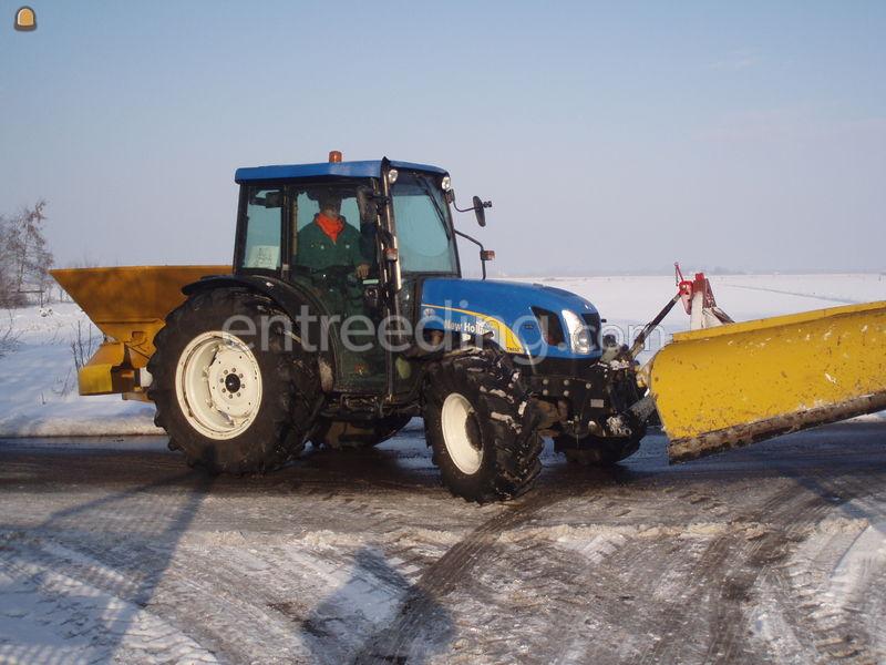 Tractor+zoutstrooier en schuif