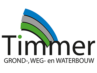 Logo Timmer Grond-, Weg- en Waterbouw B.V. Nijkerk gld