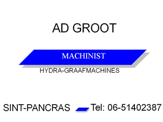 Logo Ad Groot Kraanmachinist Sint Pancras