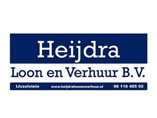 Logo Heijdra Loon- en Verhuur B.V. IJsselstein