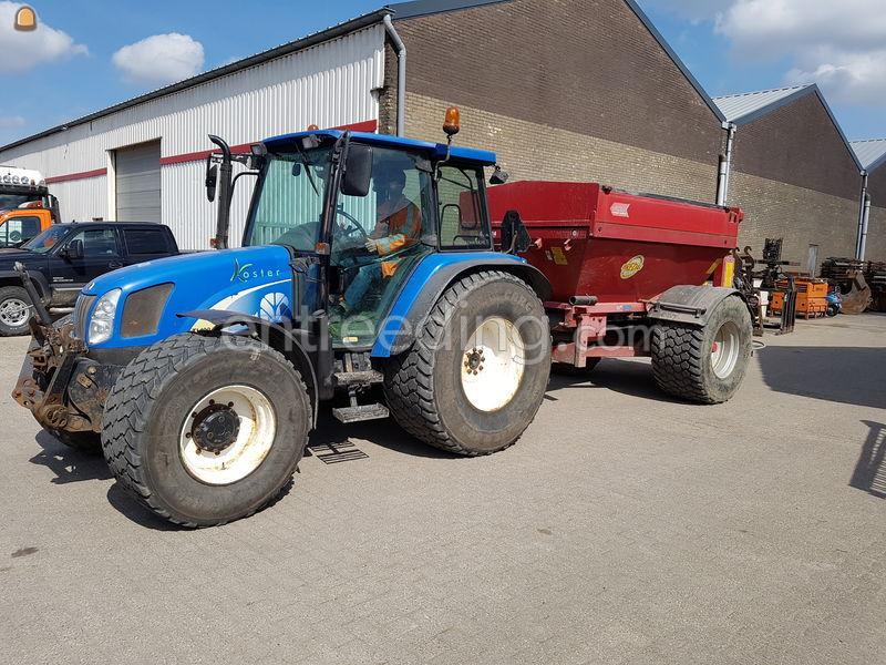 Tractor met Bredal K45