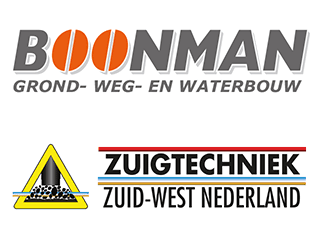 Logo Boonman Goes grond-weg-waterbouw B.V. Goes