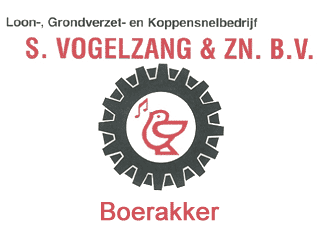 Logo S. Vogelzang en Zn. B.V. Boerakker