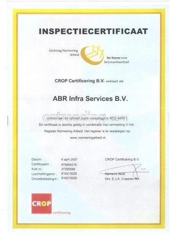 ABR Infra Services B.V. uit Den Hoorn