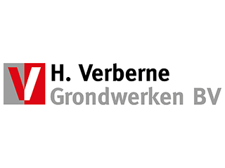 Logo H. Verberne Grondwerken B.V. Heusden gem Asten