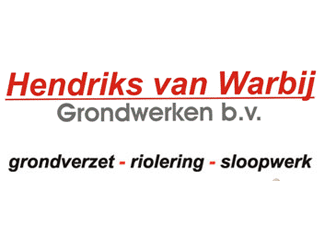 Logo Hendriks van Warbij Grondwerken B.V. Deil