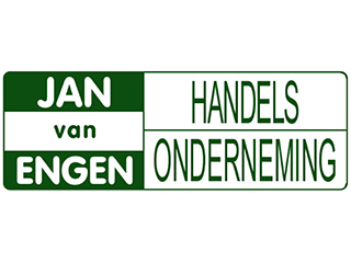 Logo Handelsonderneming Jan van Engen B.V. WESTWOUD