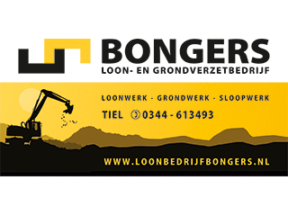 Logo Loon- en grondverzetbedrijf Bongers  B.V. Tiel
