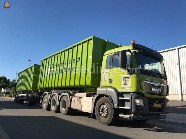 Containerwagen / 8x4 / Haaksysteem